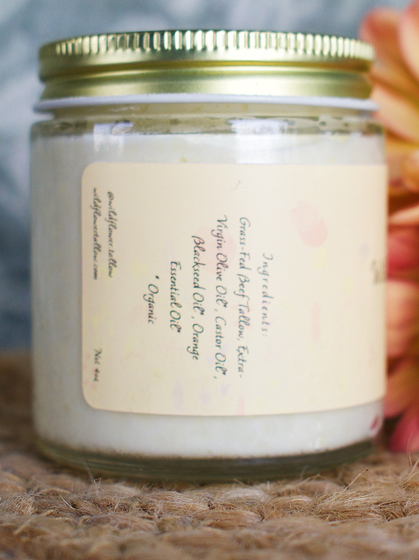 Sweet Orange Whipped Tallow Cream