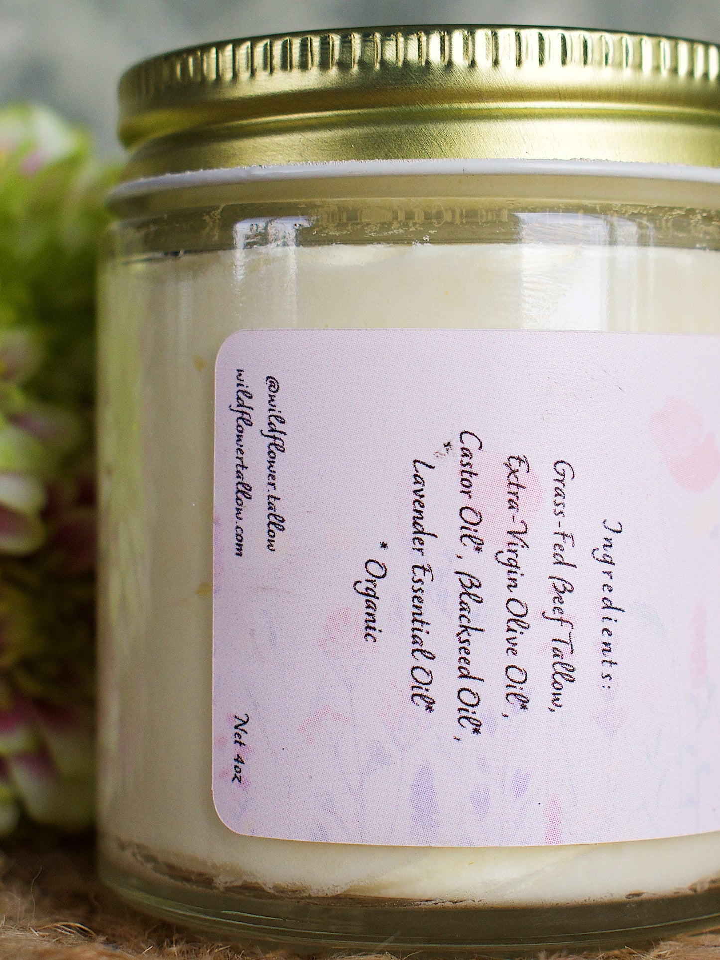 Lavender Whipped Tallow Cream