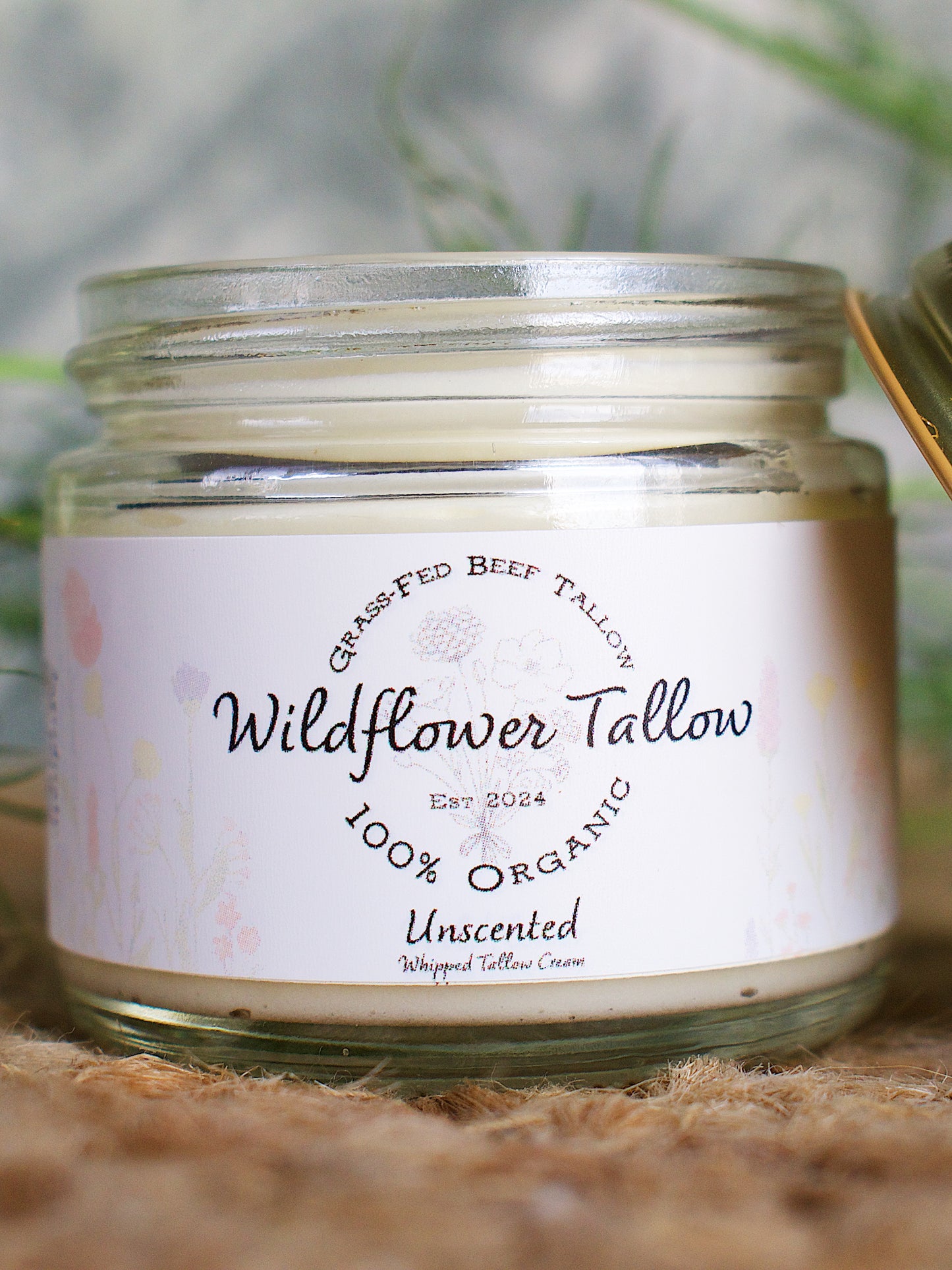 Unscented Whipped Tallow Cream