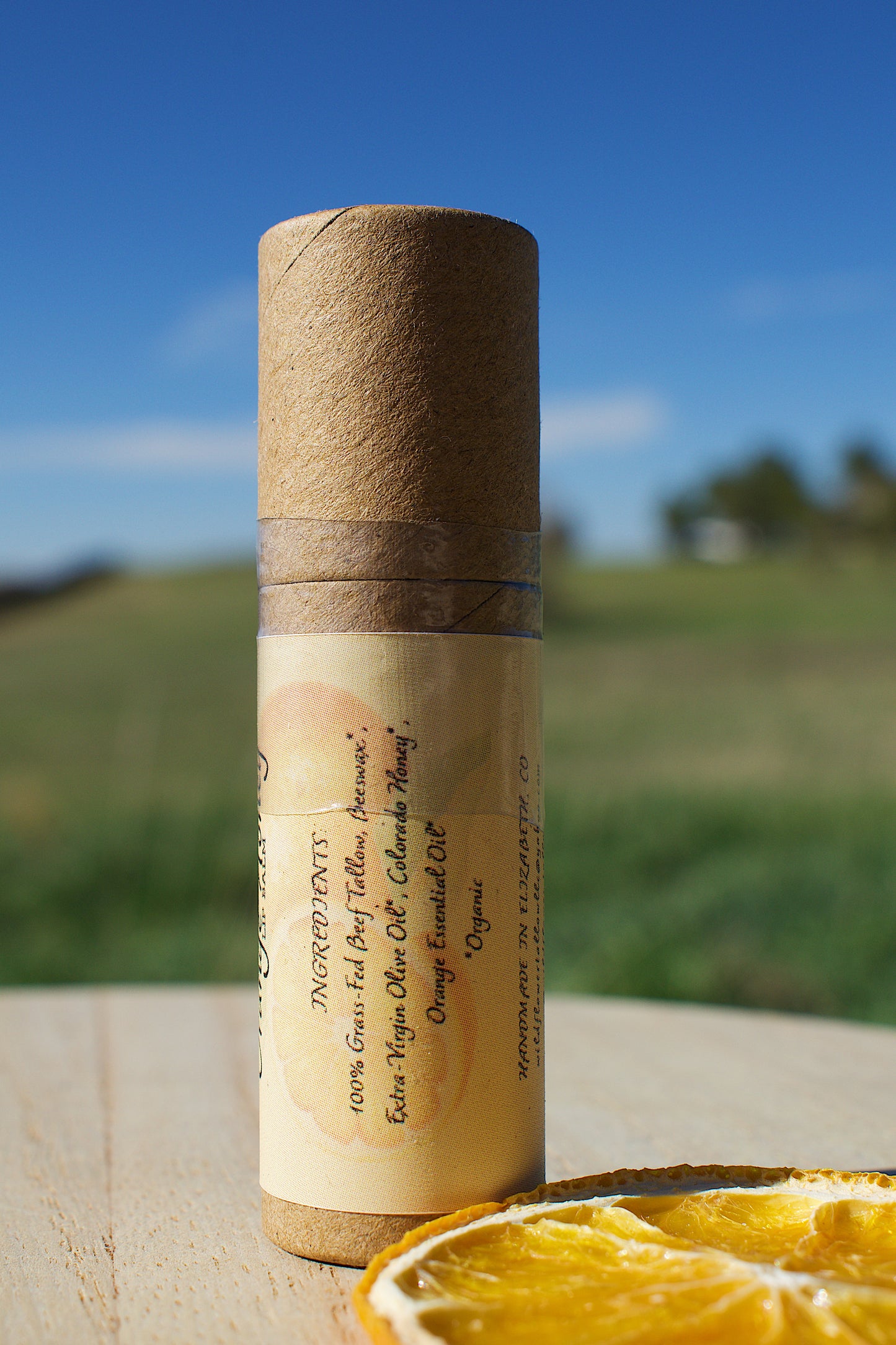 Sweet Orange Tallow Lip Balm