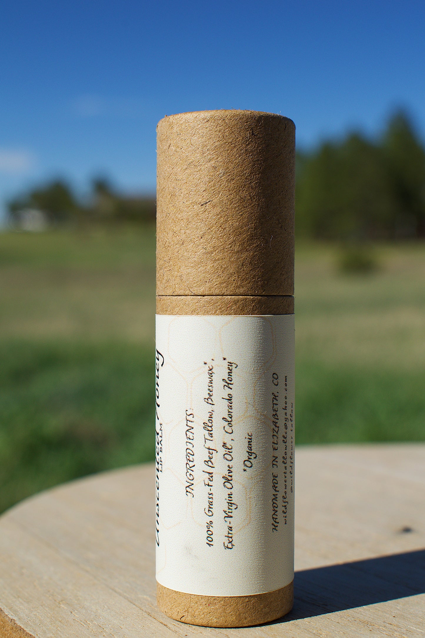 Unscented Tallow Lip Balm