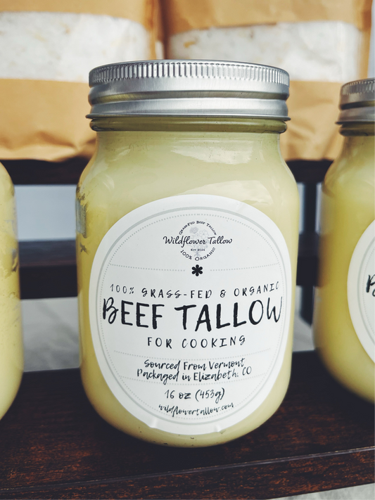 Organic Grass-Fed Tallow