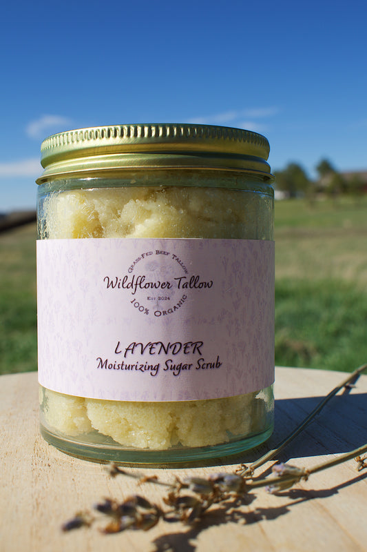 Lavender Sugar Scrub