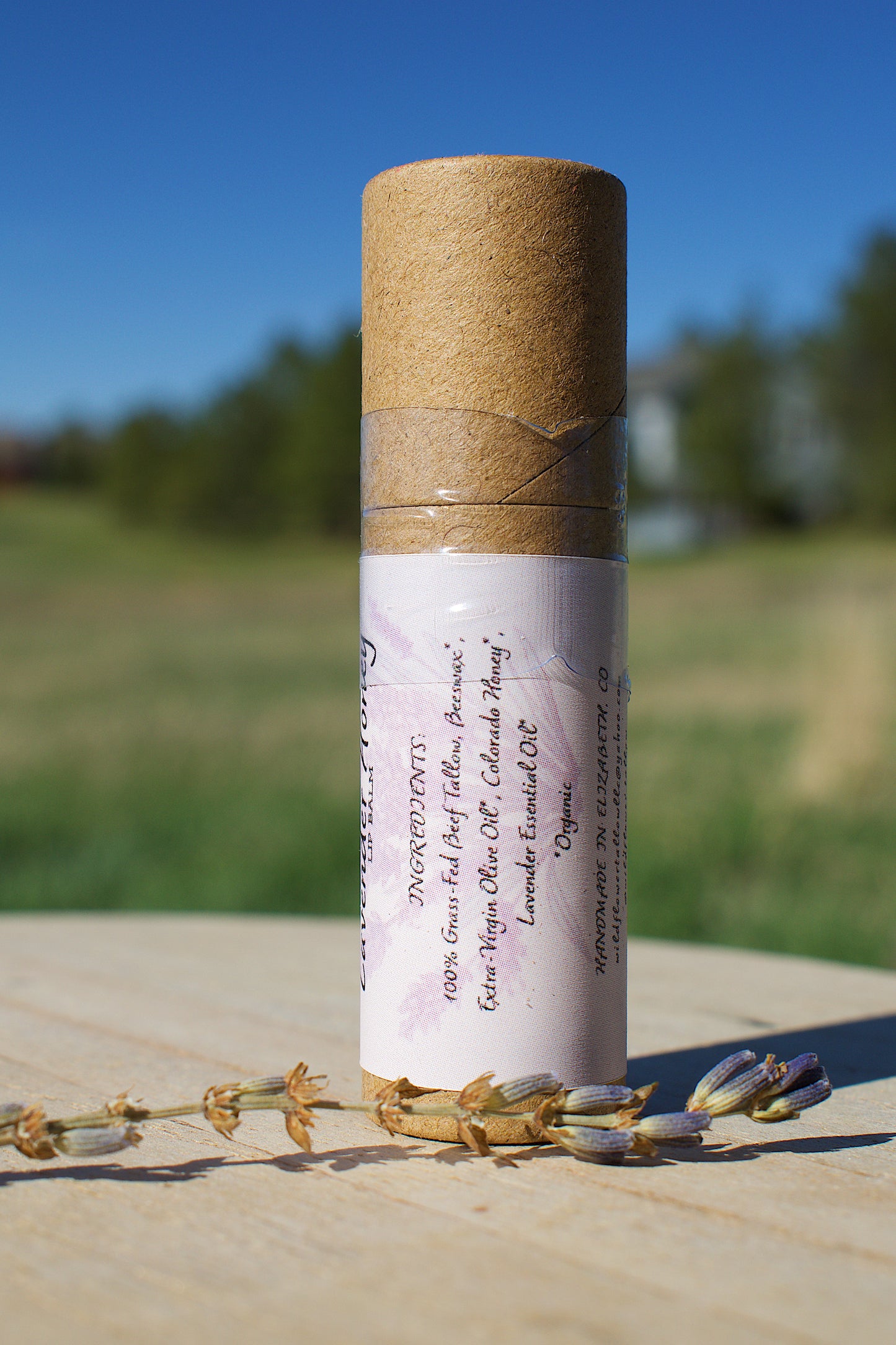 Lavender Tallow Lip Balm